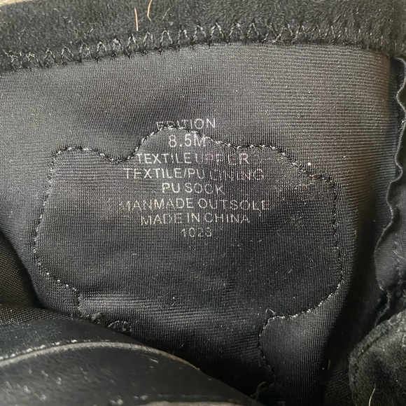 Steve Madden Edition Rose Embroidered Boot Black Suede Ankle Booties - Picture 5 of 5